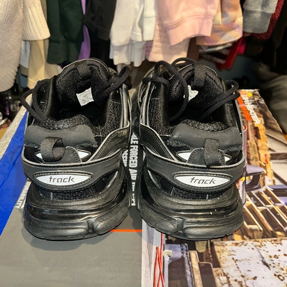 Balenciaga Black Trail Sneakers - Picture 10 of 13